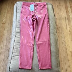 Chic Pink Skinny Jeans for Women